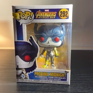Proxima Midnight FUNKO POP! Avengers Marvel 292 Vinyl Figurine Collectible Toy